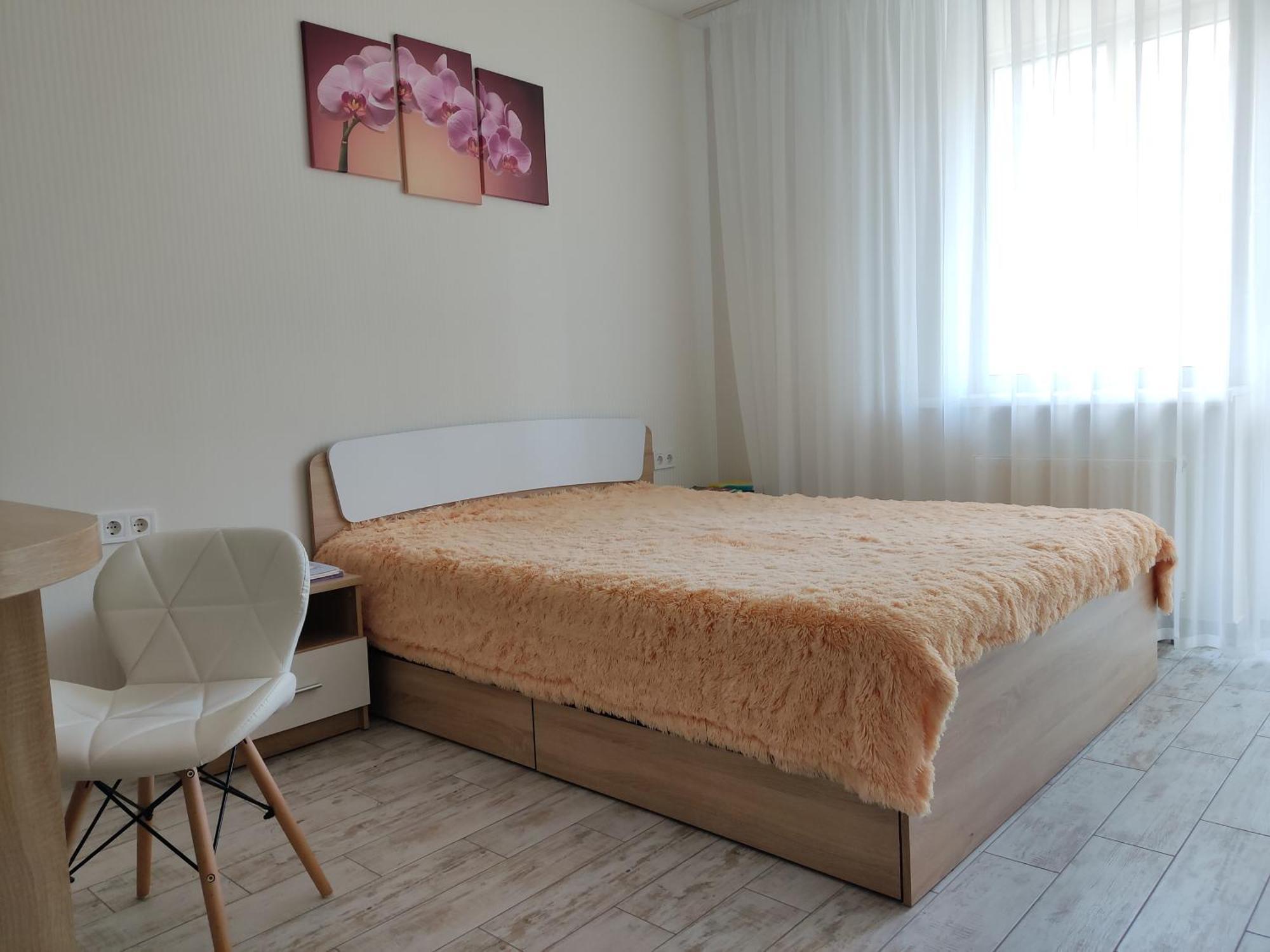 Apartment Kiev Studio With City View Bagian luar foto